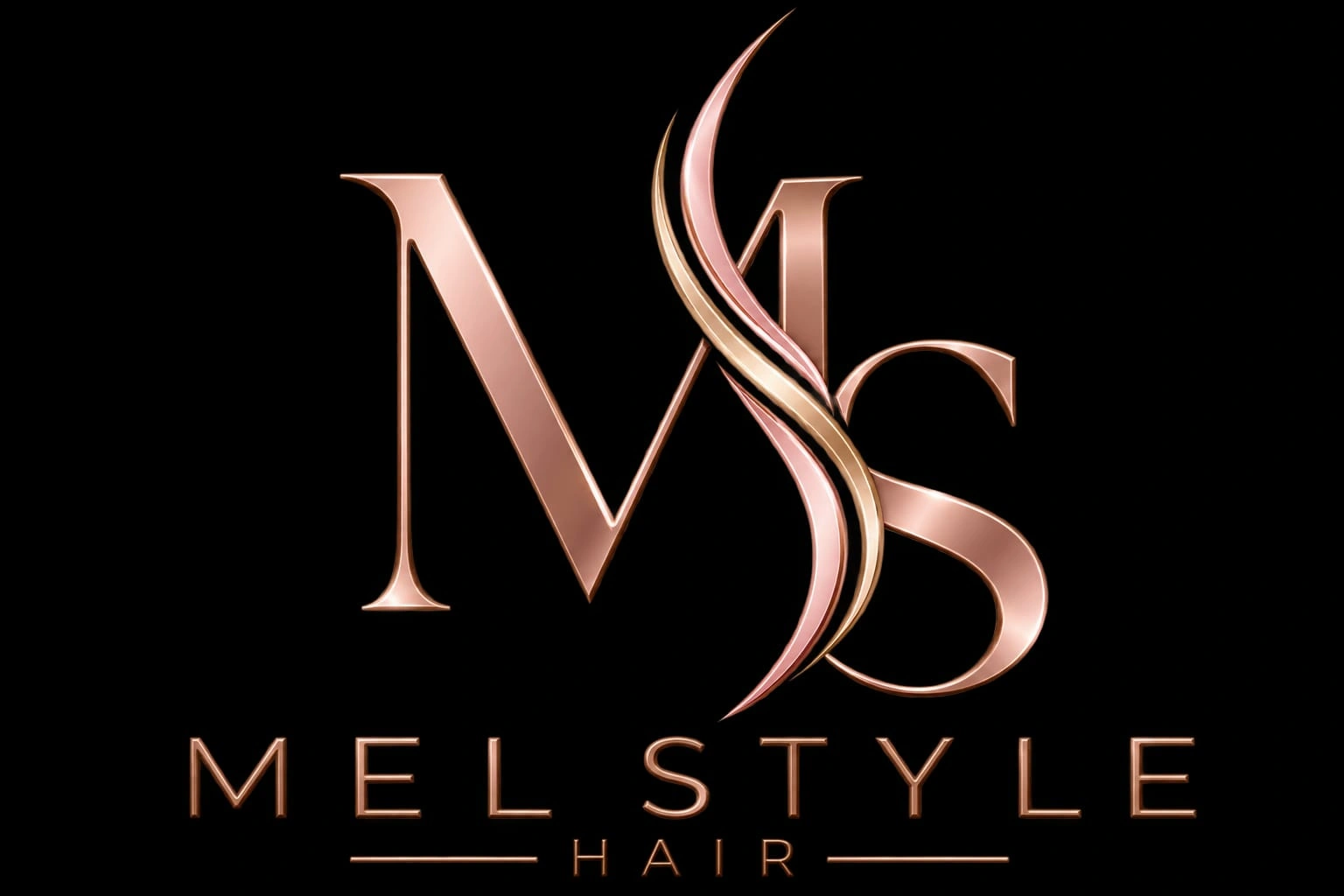 Logo Mel Style Hair
